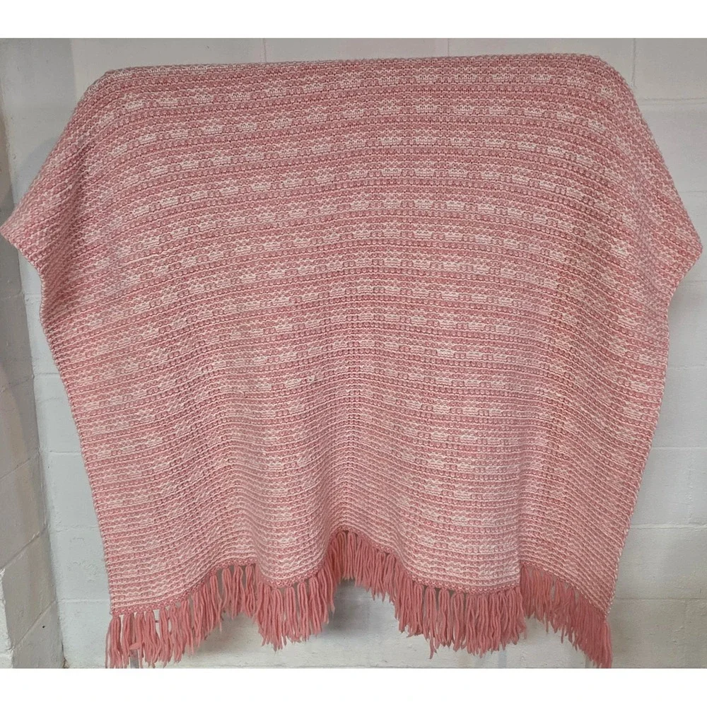Handmade pink white